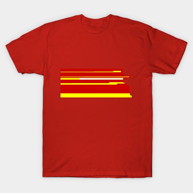 The Crimson Comet T-Shirt by TheBoyWonder